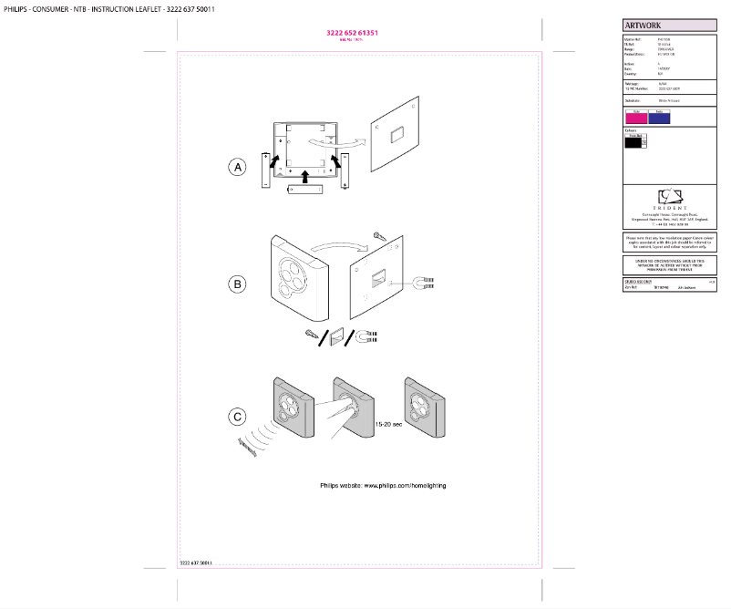 Página 1 del manual Manual de usuario Philips 6910104PH