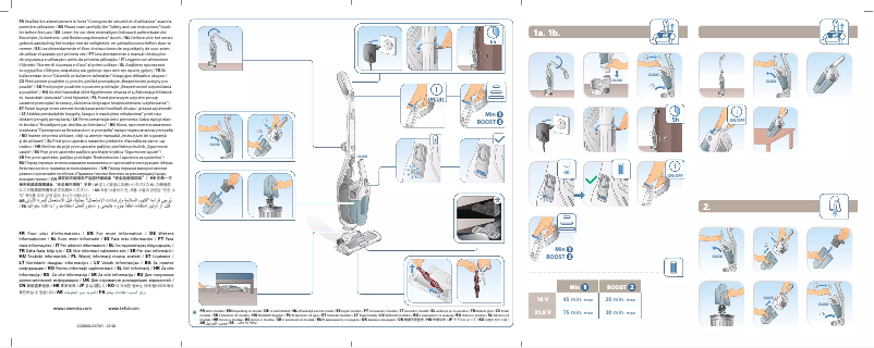 Page n°1 - Manuel utilisateur Rowenta Dual Force 2-in-1 RH6735