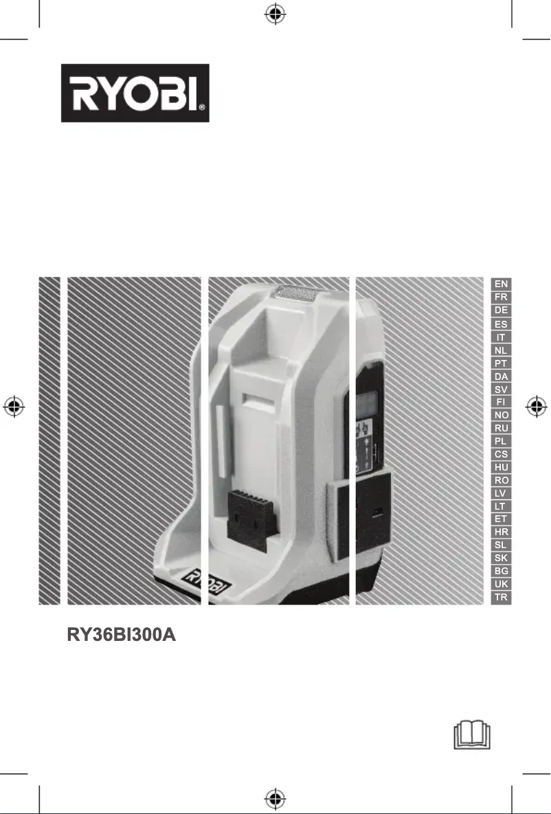 Page n°1 - Manuel utilisateur RYOBI RY36BI300A