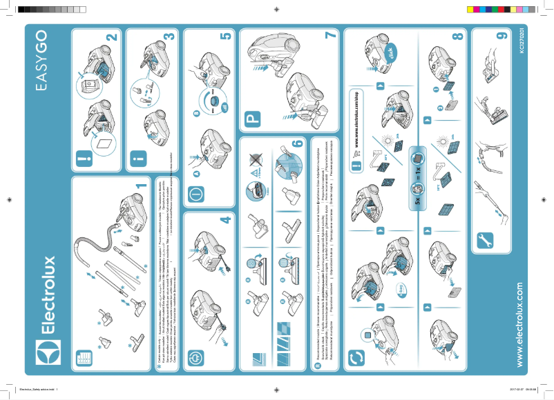 Imagen de la primera página del manual del dispositivo EEG42EB