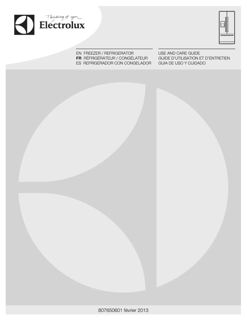 Page 1 de la notice Manuel utilisateur Electrolux EI28BS65KS