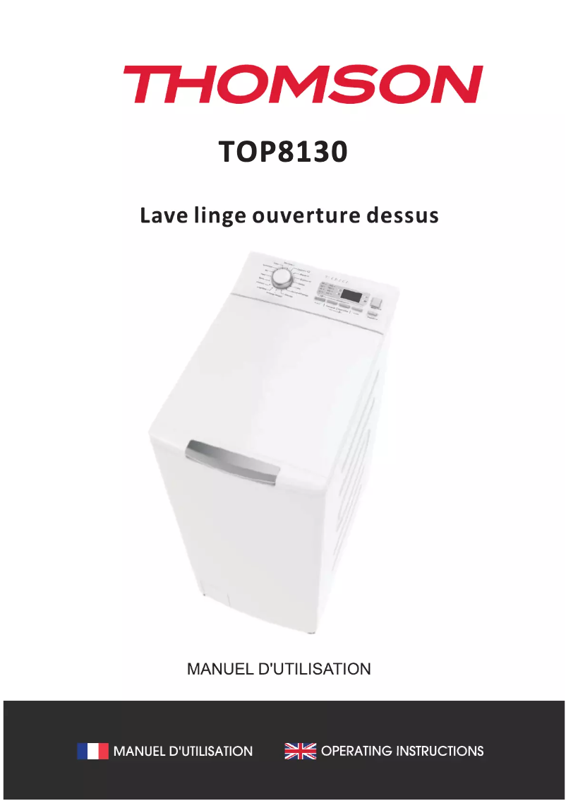 Image de la première page du manuel de l'appareil TOP8130