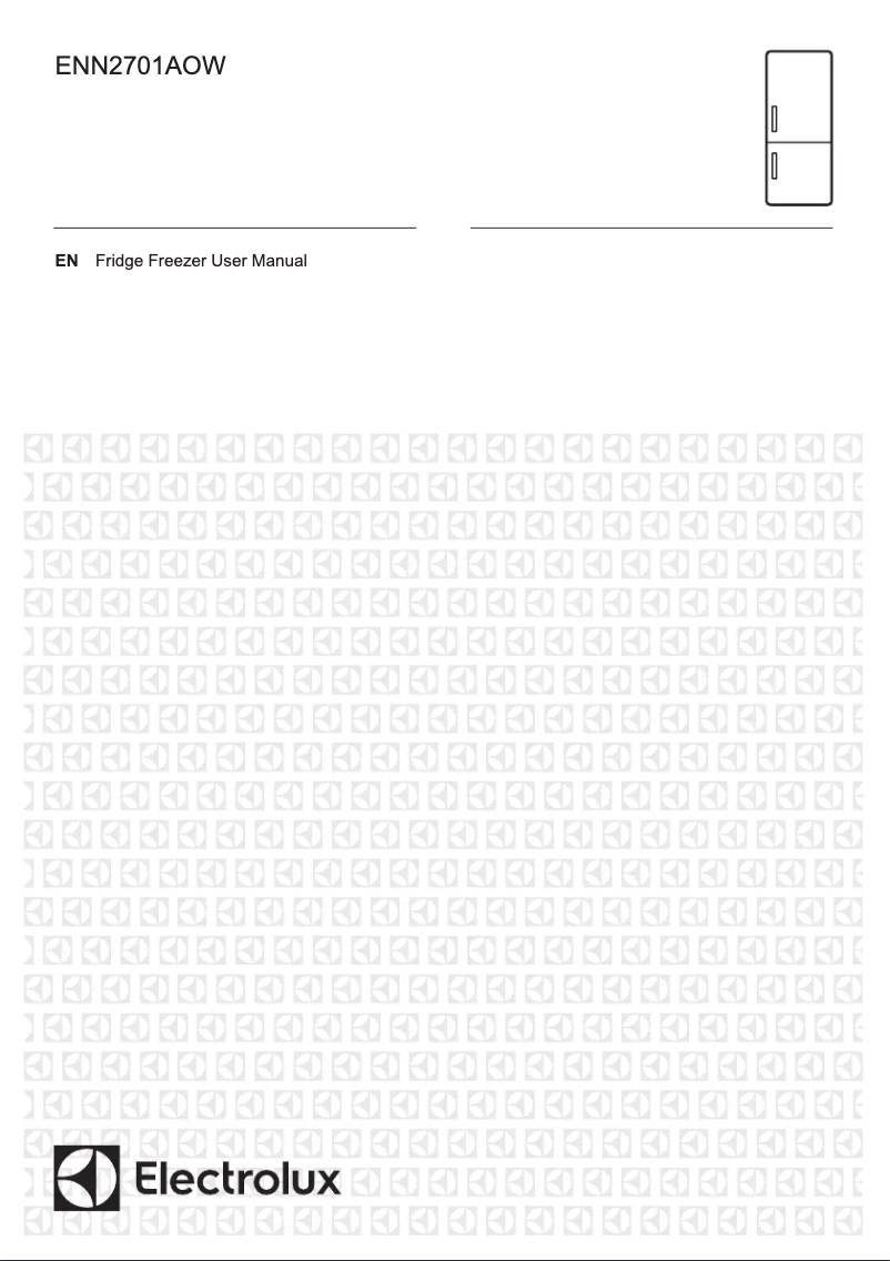 Image de la première page du manuel de l'appareil ENN2701AOW