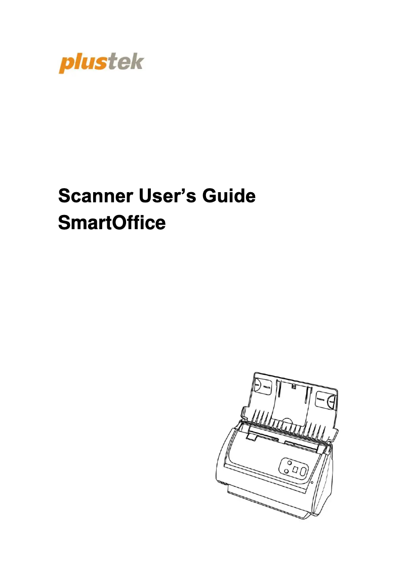 Page n°1 - Manuel utilisateur Plustek SmartOffice PS286