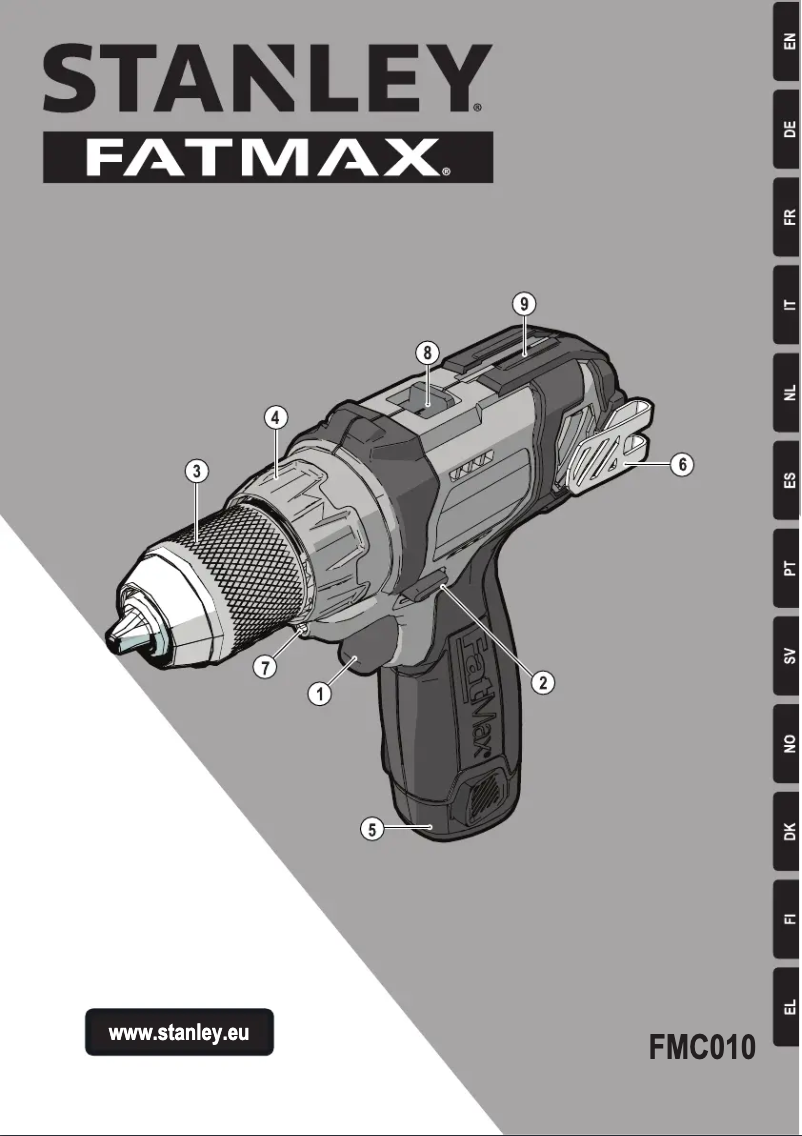 Page n°1 - Manuel utilisateur Stanley FMC010