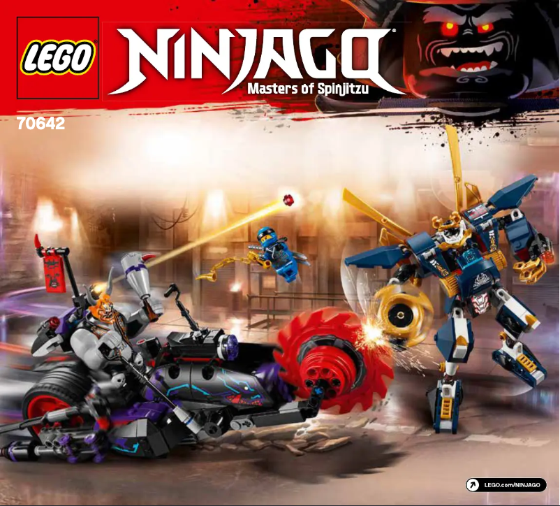 Image de la première page du manuel de l'appareil Ninjago 70642