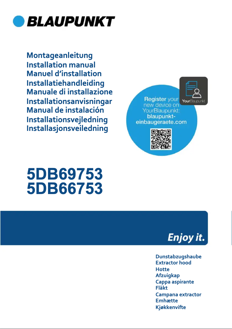 Image de la première page du manuel de l'appareil 5DB66753