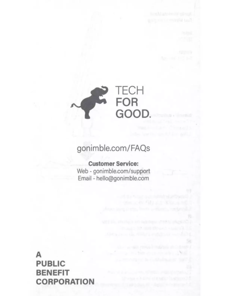 Page 1 de la notice Manuel utilisateur Nimble Apollo Stand