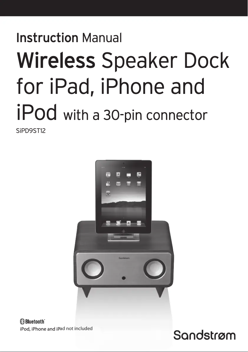 Page 1 de la notice Manuel utilisateur Sandstrøm SiPD9ST12