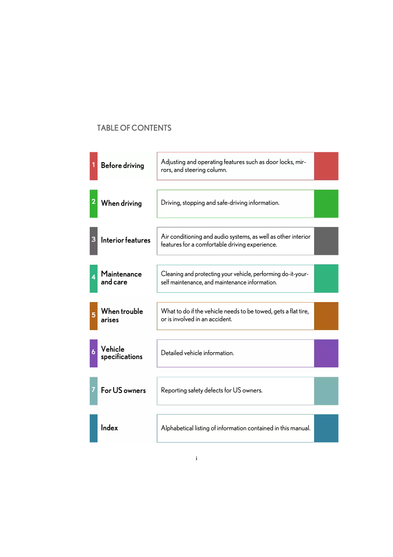 Imagen de la primera página del manual del dispositivo LX 470 (2007)