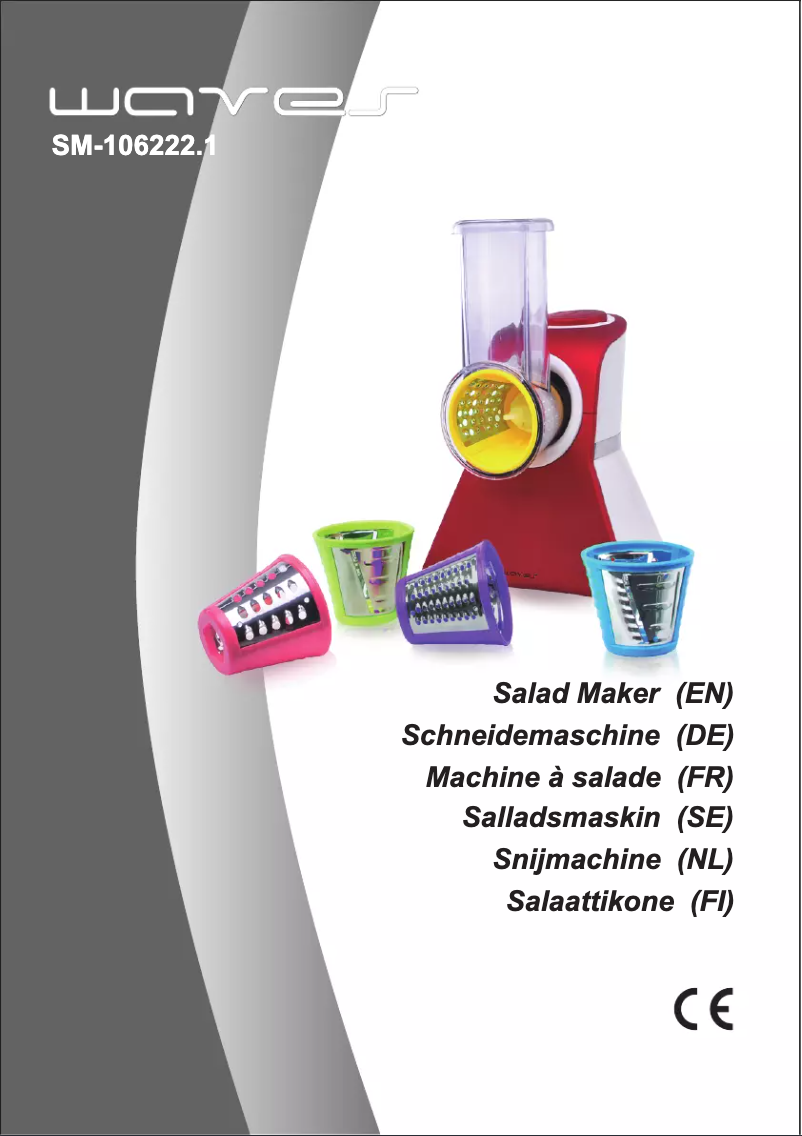 Page n°1 - Manuel utilisateur Waves SM-1062221