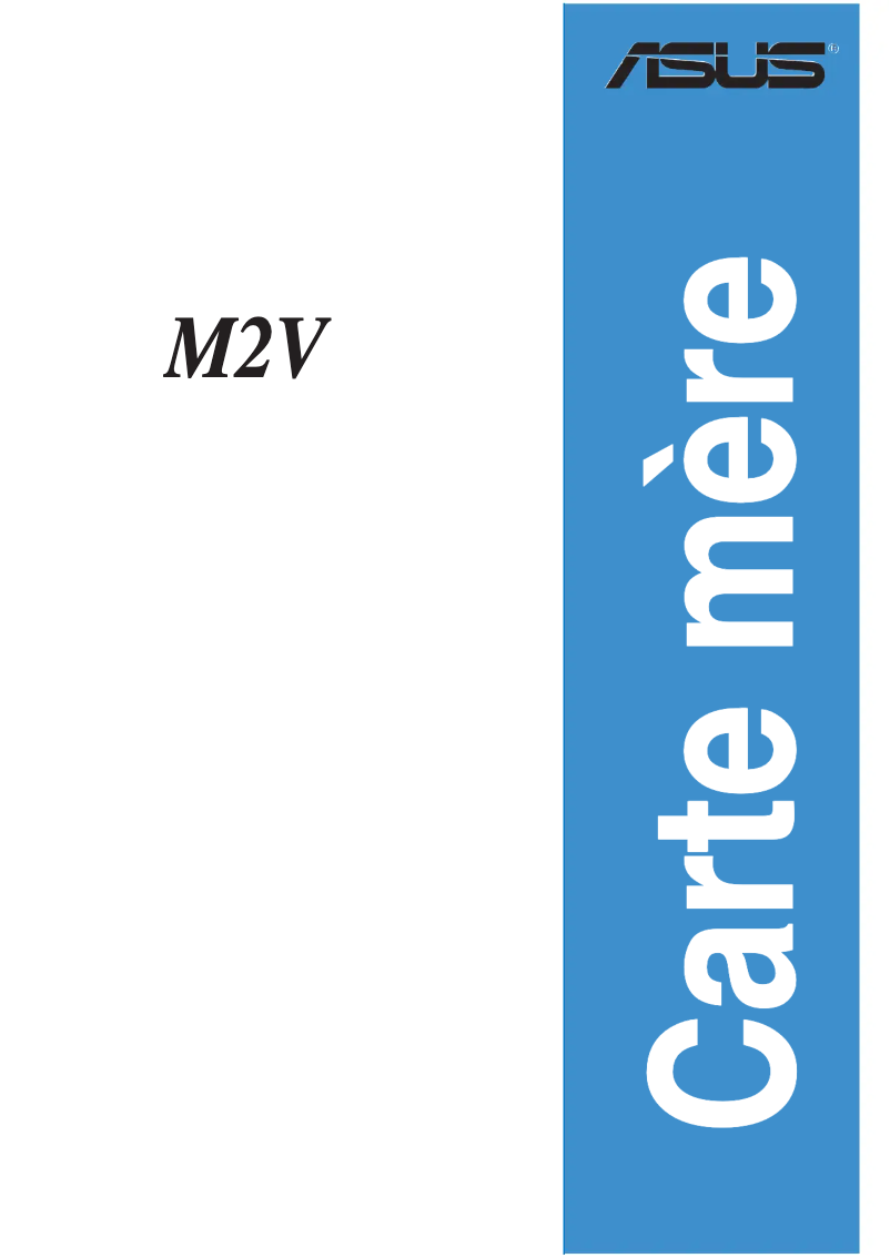 Page 1 de la notice Manuel utilisateur Asus M2V