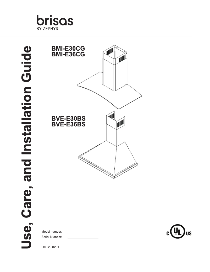 Image de la première page du manuel de l'appareil Brisas BMI-E30CG