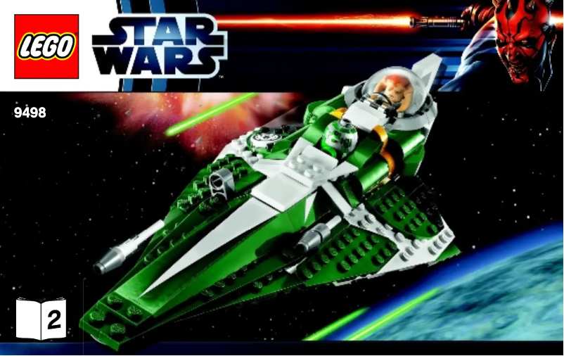 Page 1 de la notice Manuel utilisateur Lego Star Wars 9498