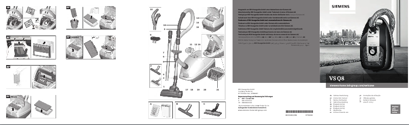 Page n°1 - Manuel utilisateur Siemens VSQ8SIL66A