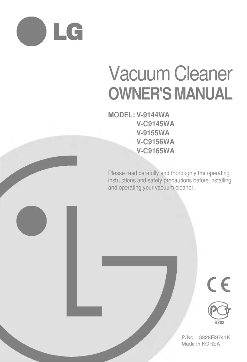 Page n°1 - Manuel utilisateur LG V-C9156WA