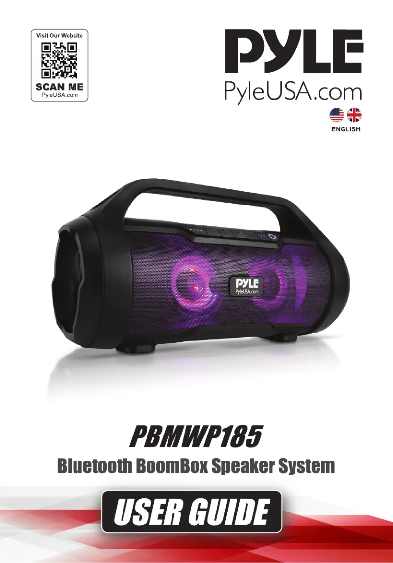 Page n°1 - Manuel utilisateur Pyle PBMWP185