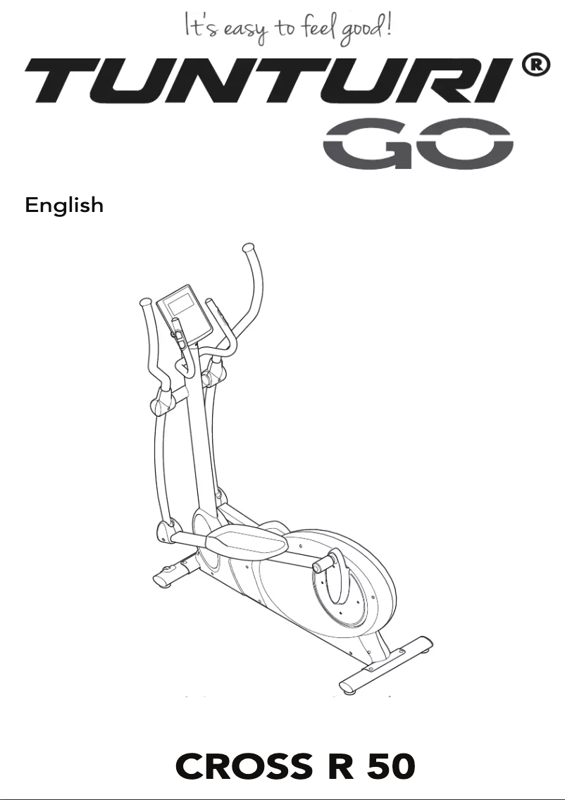 Page n°1 - Manuel utilisateur Tunturi Go R 50