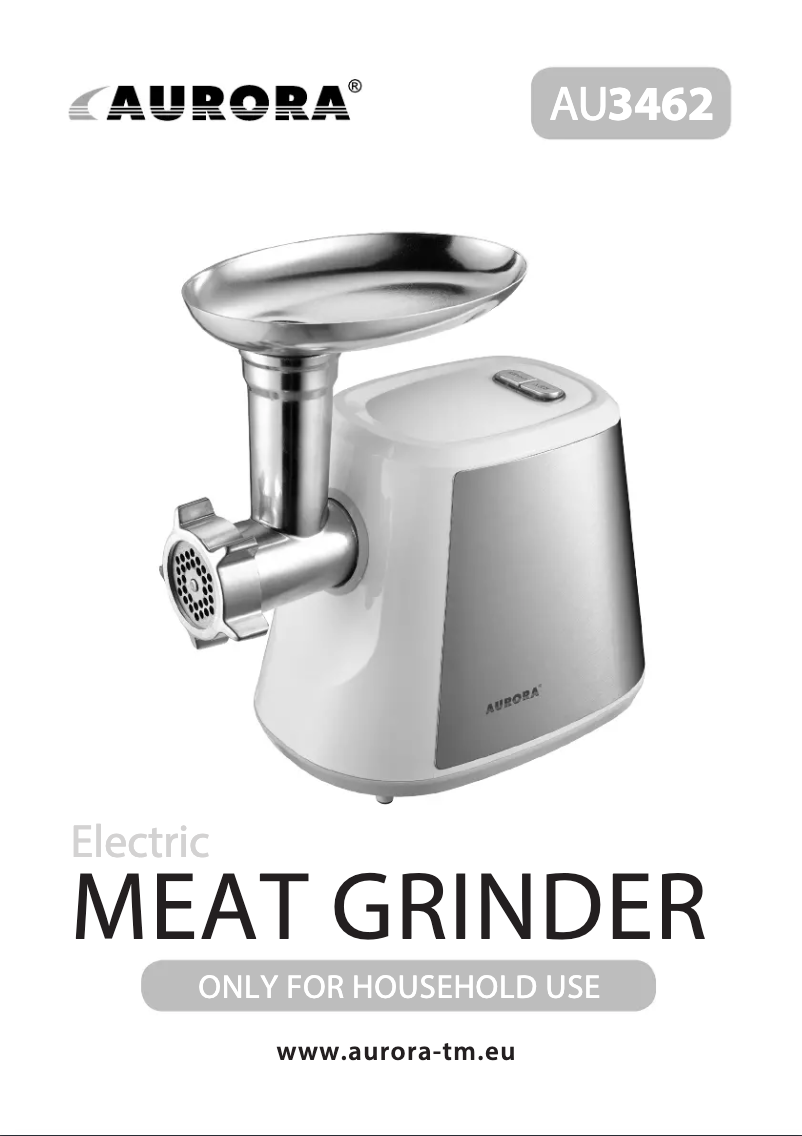 Page n°1 - Manuel utilisateur Aurora AU3462