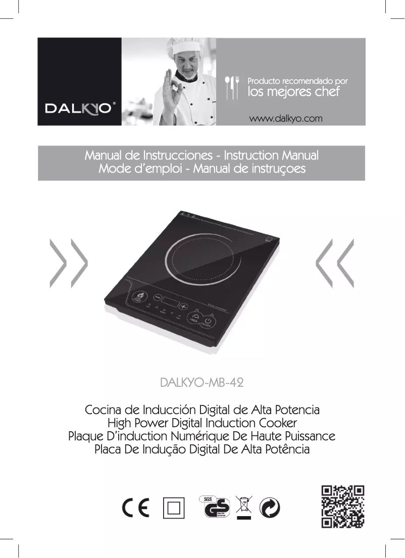 Page n°1 - Manuel utilisateur Dalkyo MB-42
