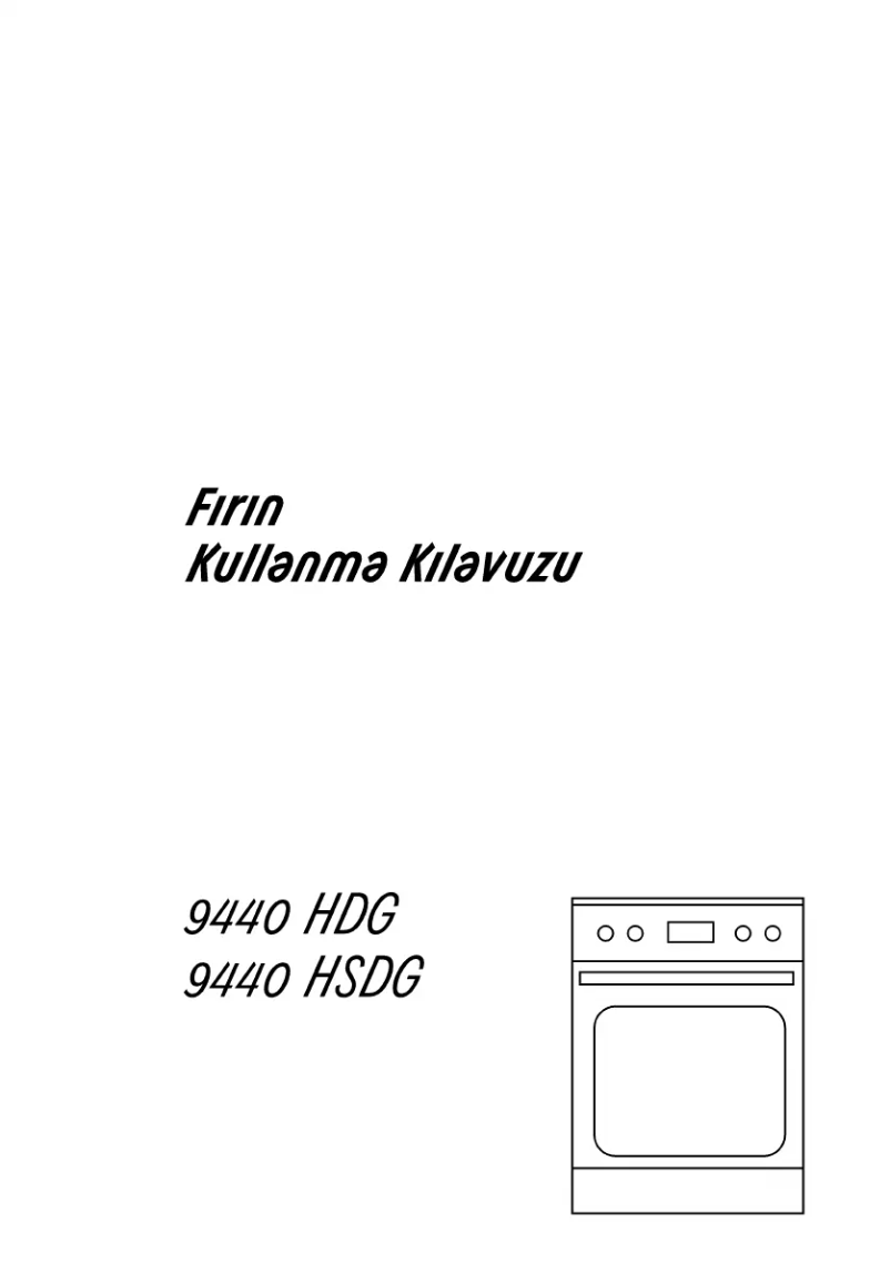 Image de la première page du manuel de l'appareil 9440 HS DG