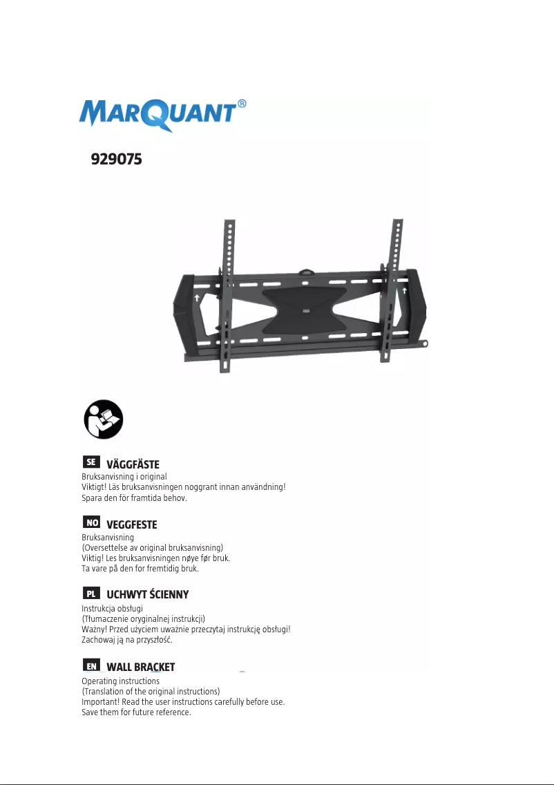 Image de la première page du manuel de l'appareil 929-075