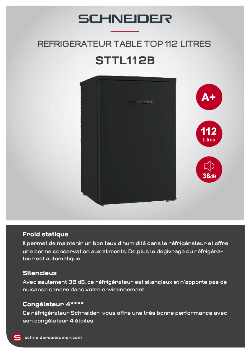 Image de la première page du manuel de l'appareil STTL112B