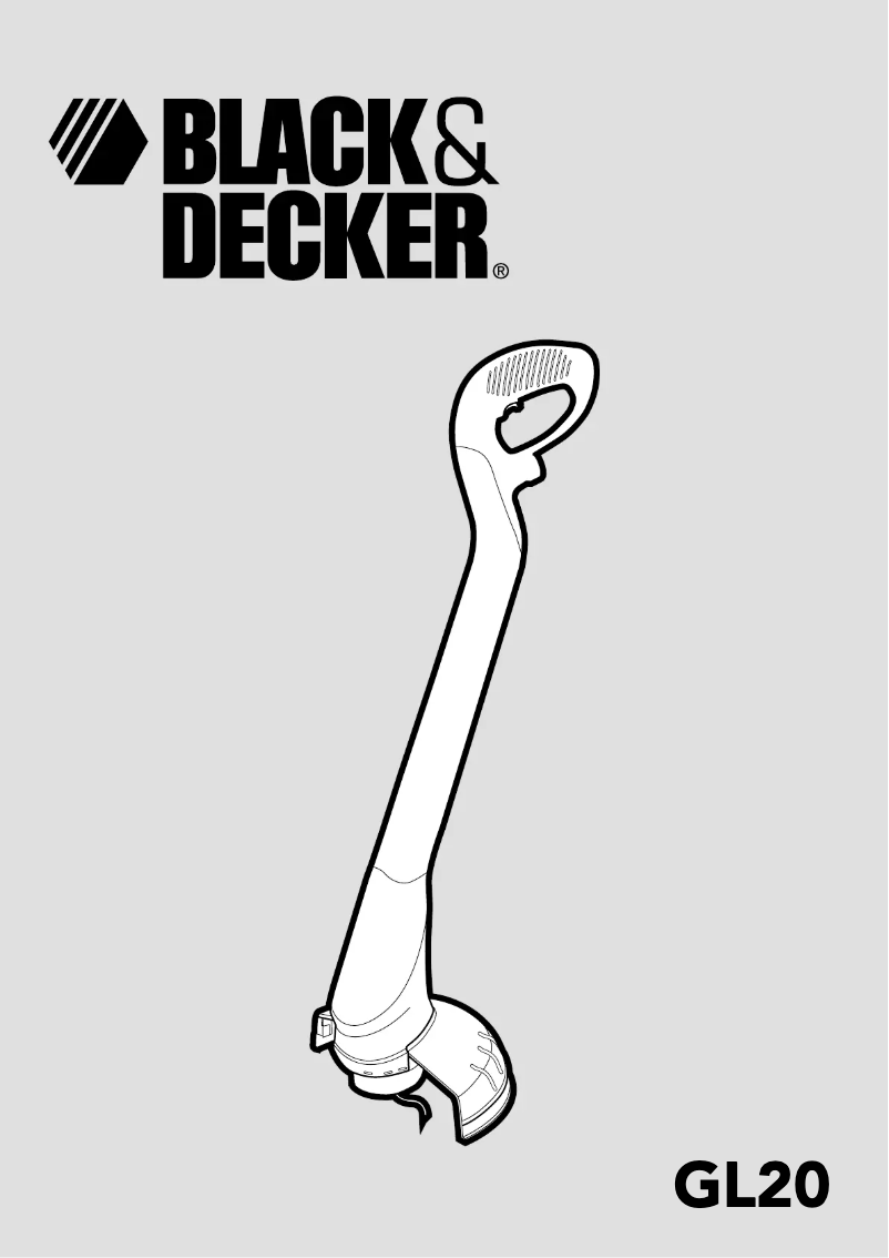 Page n°1 - Manuel utilisateur Black & Decker GL20