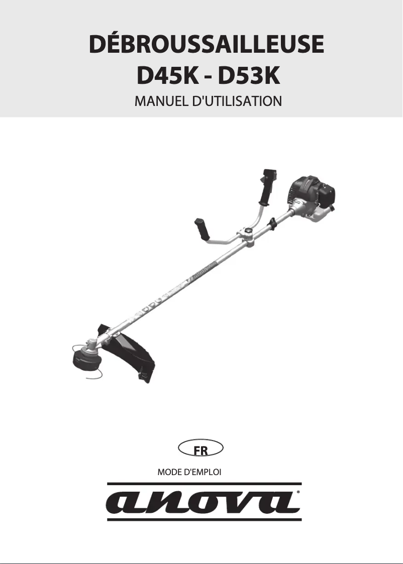 Página 1 del manual Manual de usuario Anova D45K