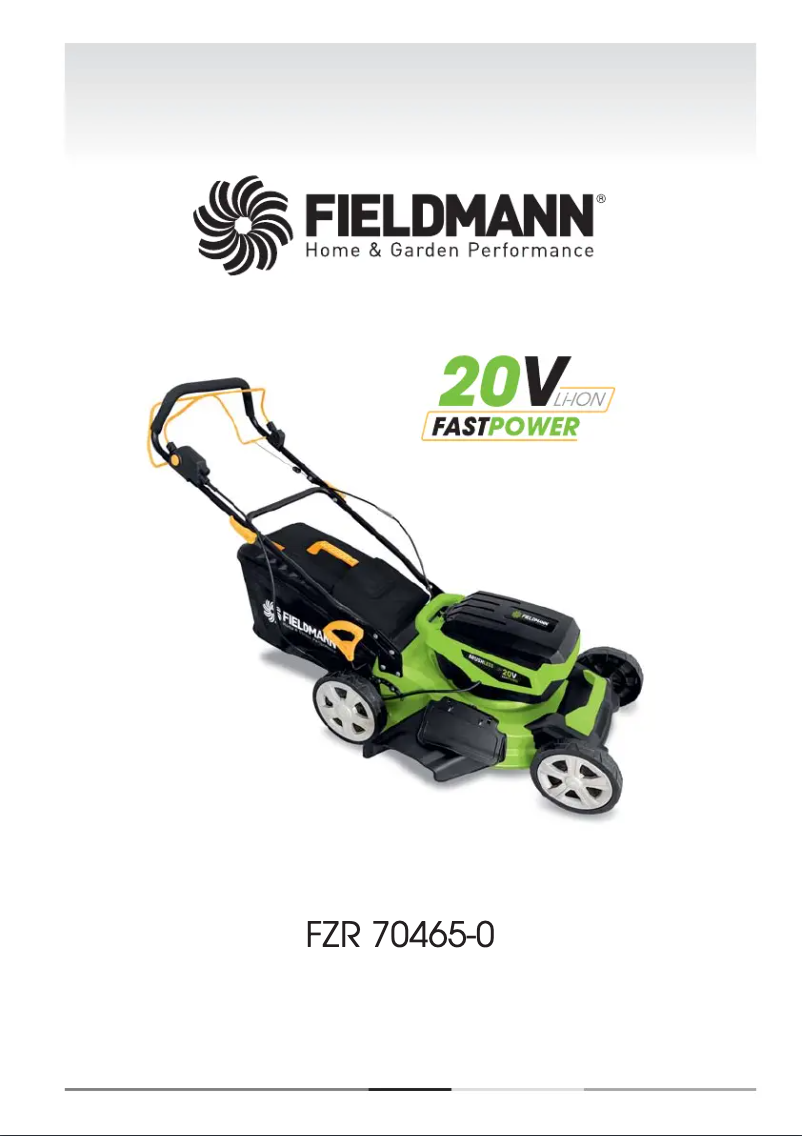Page n°1 - Manuel utilisateur Fieldmann FZR 70465-0
