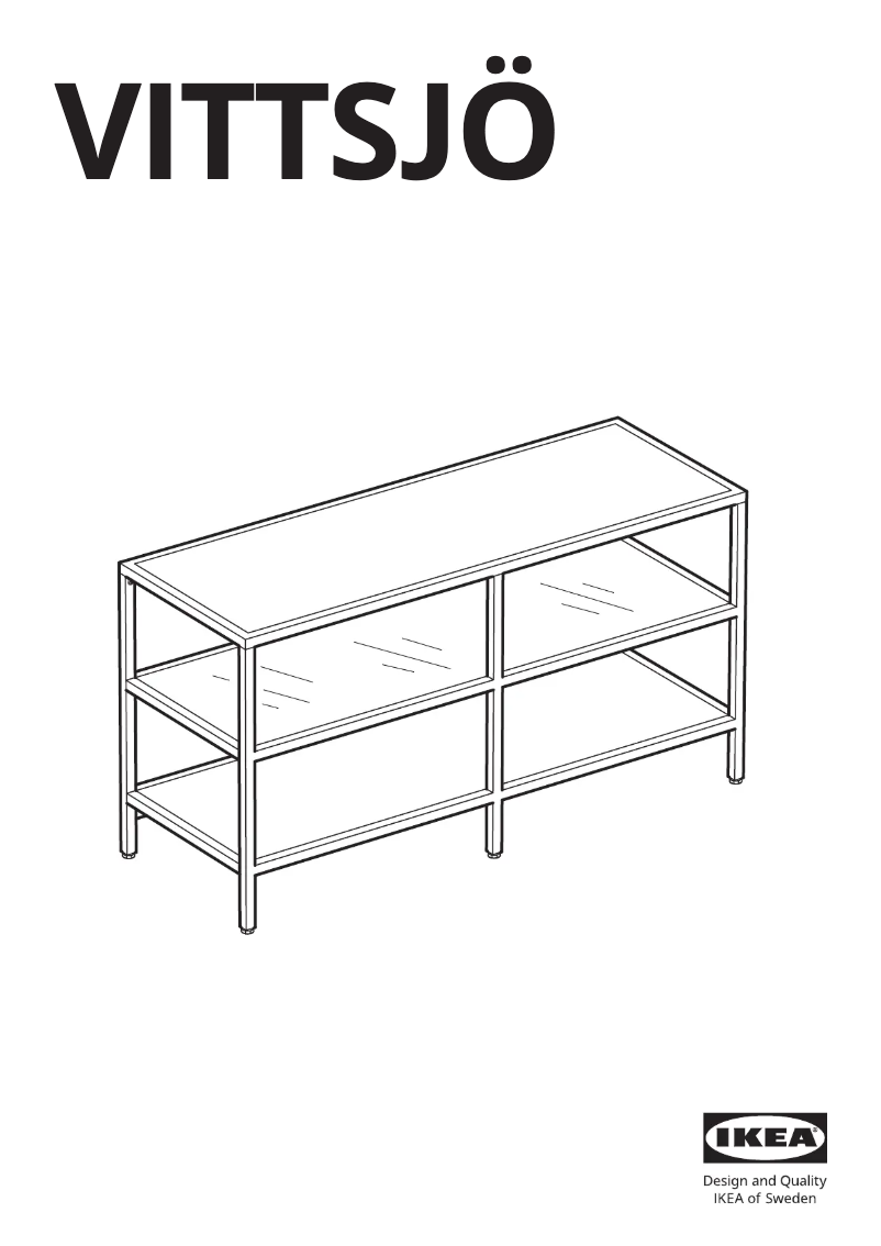 Image de la première page du manuel de l'appareil VITTSJÖ 503.034.34