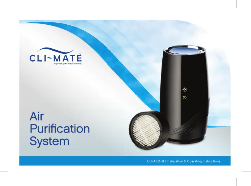 Page n°1 - Manuel utilisateur Cli-mate CLI-AP11