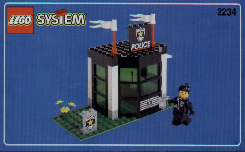 Page n°1 - Manuel utilisateur Lego POLICE W. 2 ROAD PLATES