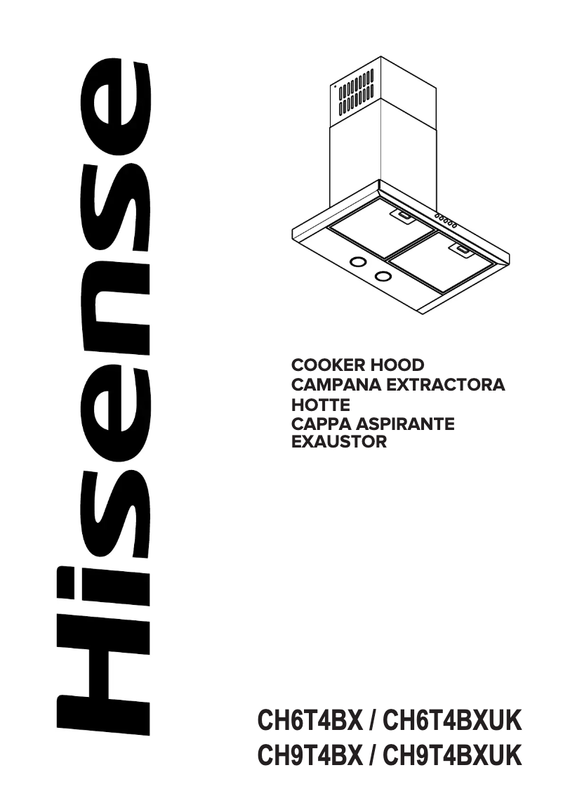 Image de la première page du manuel de l'appareil CH9T4BXUK