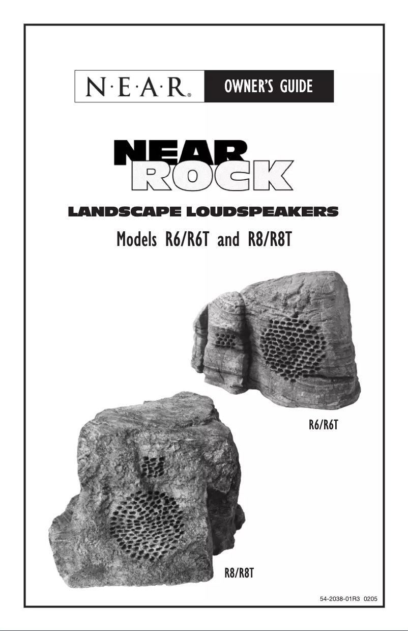 Image de la première page du manuel de l'appareil R6T