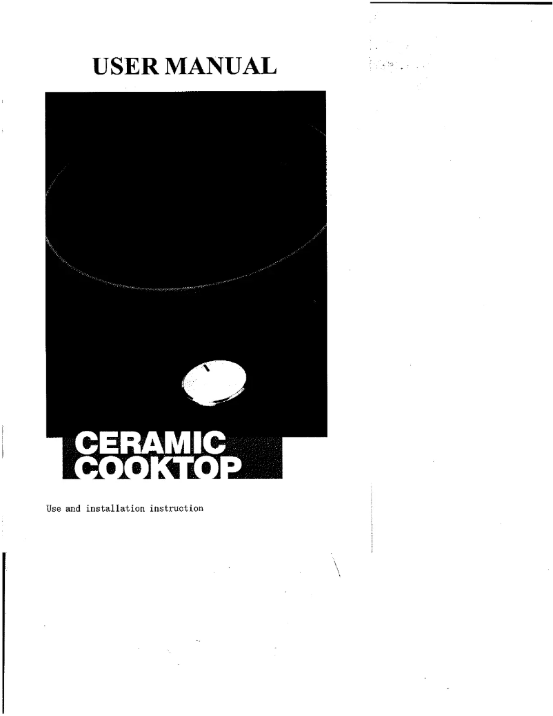 Page 1 de la notice Manuel utilisateur Crissair CCD 15