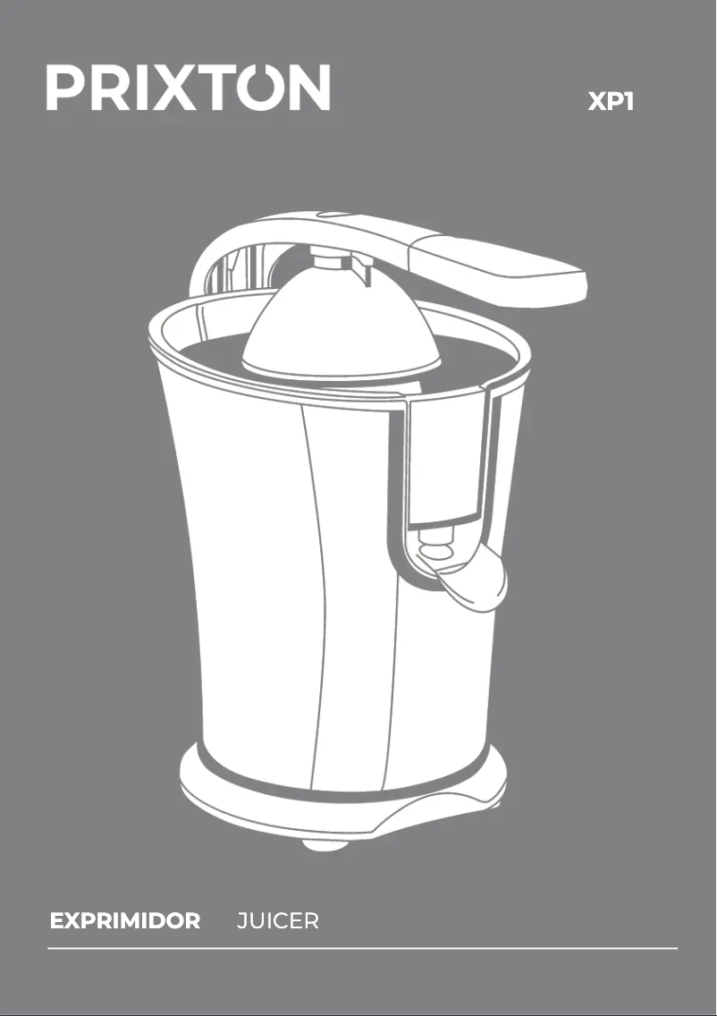 Image de la première page du manuel de l'appareil XP1