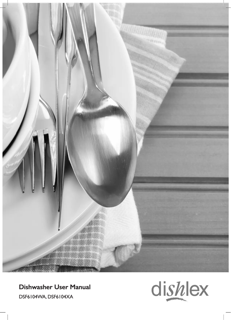 Image de la première page du manuel de l'appareil DSF6104WA