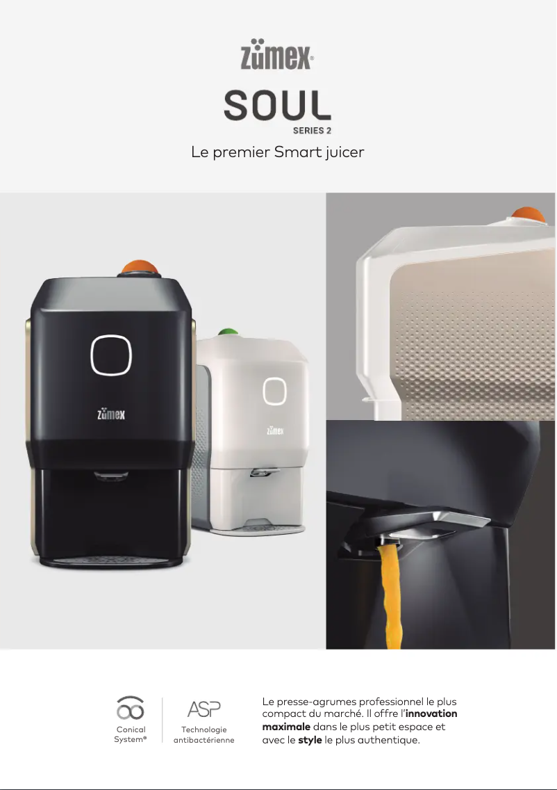 Image de la première page du manuel de l'appareil Soul Series 2