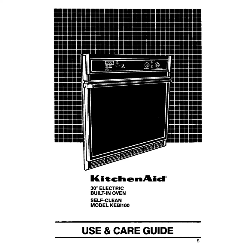 Page n°1 - Manuel utilisateur KitchenAid KEBI100YWH2
