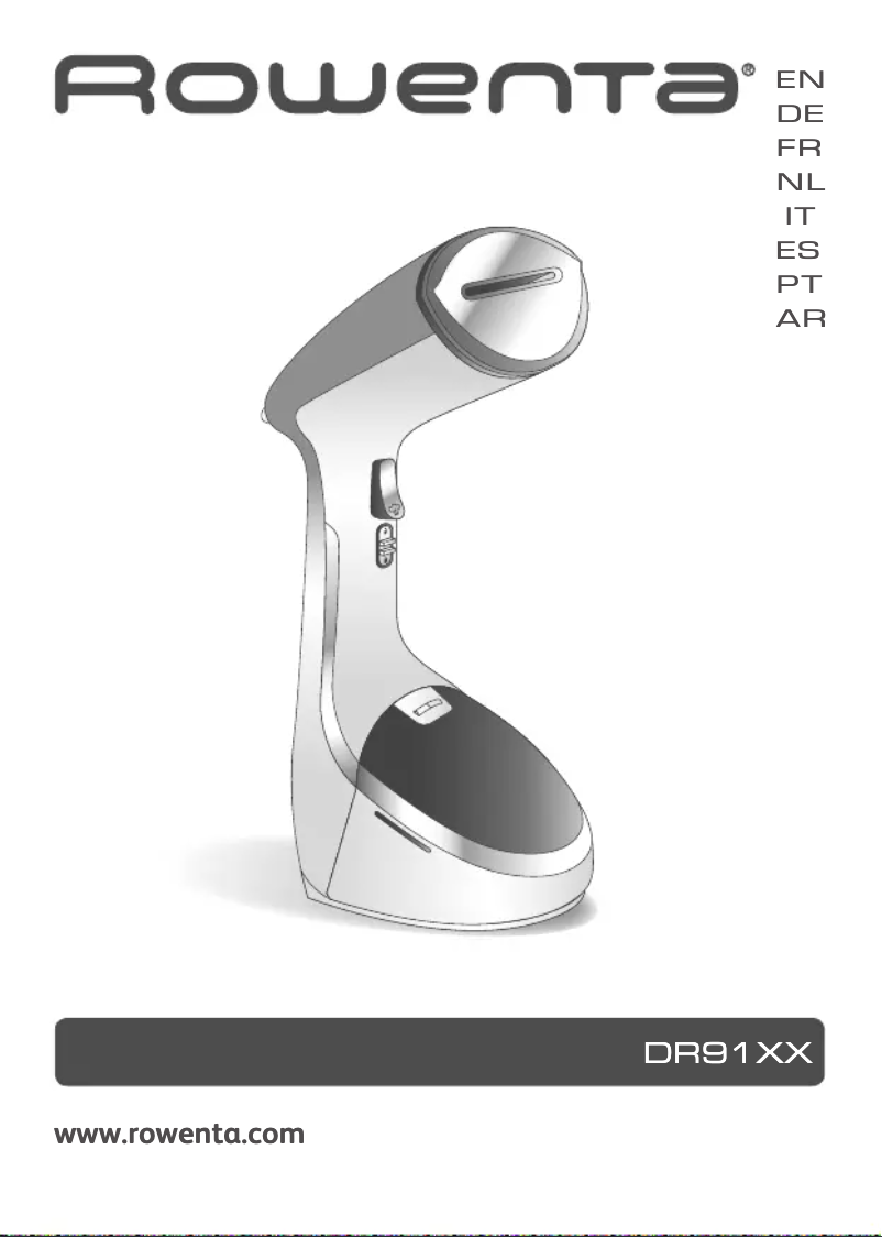 Page n°1 - Manuel utilisateur Rowenta Access Steam Care DR9100