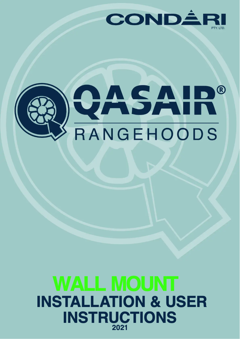 Page 1 de la notice Manuel utilisateur Qasair 900HL-1