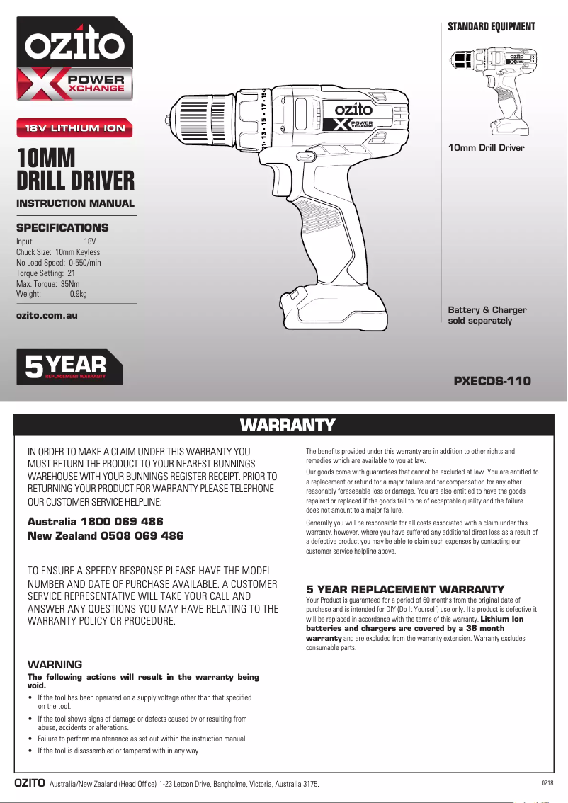 Imagen de la primera página del manual del dispositivo PXCDIK-400