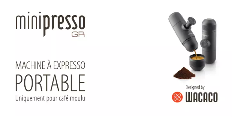 Image de la première page du manuel de l'appareil Minipresso GR