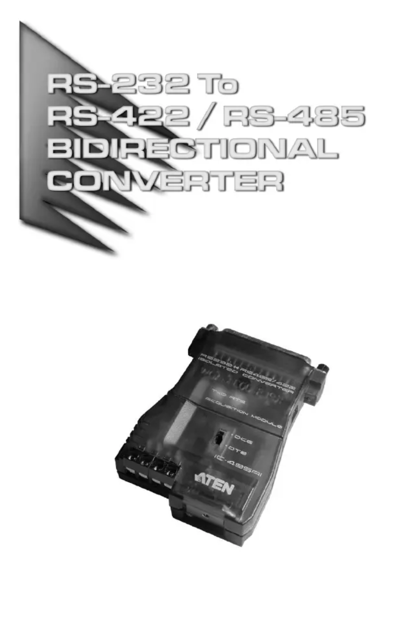 Image de la première page du manuel de l'appareil IC485AI