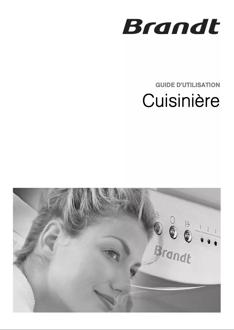 Page n°1 - Manuel utilisateur Brandt KGC1005E
