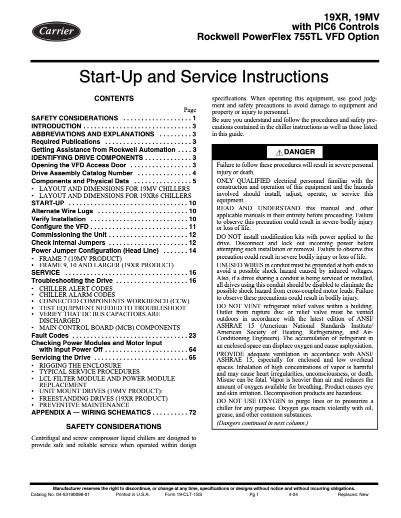 Image de la première page du manuel de l'appareil AquaEdge 19MV