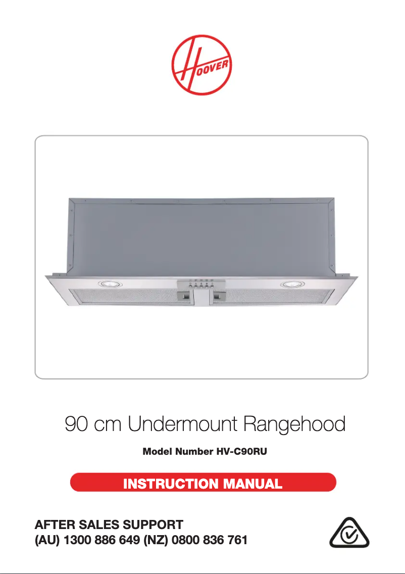 Page n°1 - Manuel utilisateur Hoover HV-C90RU