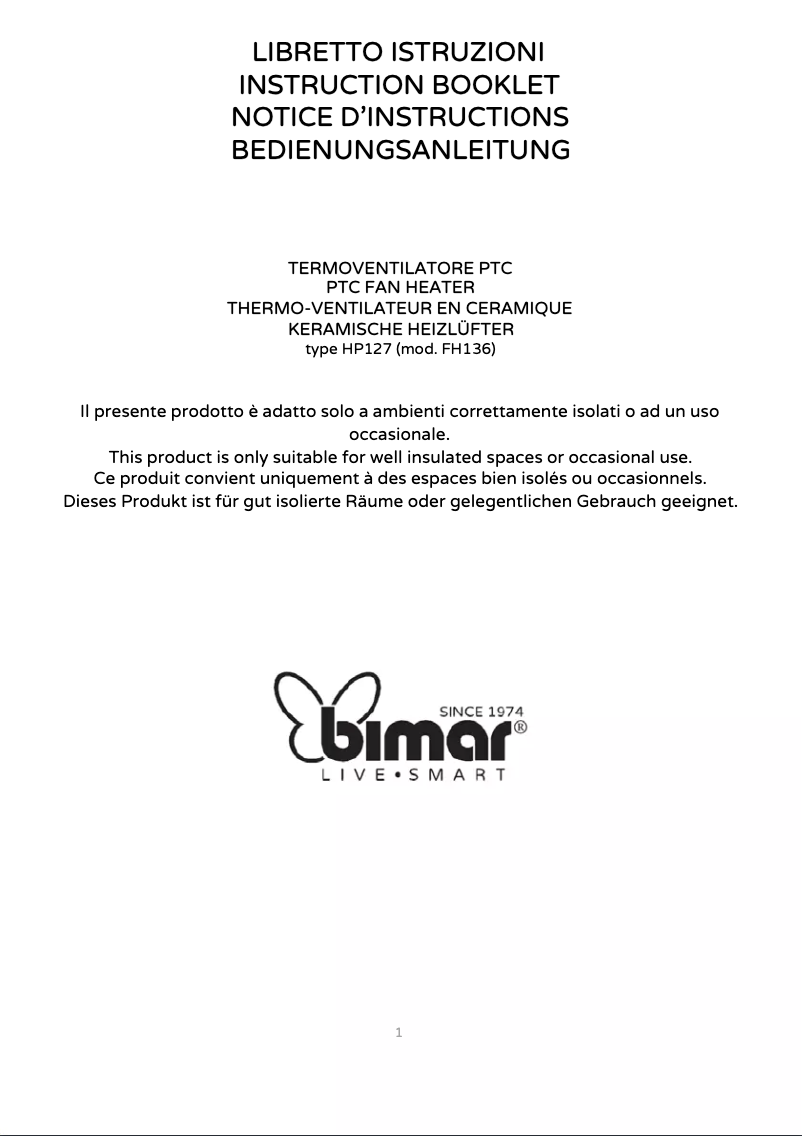 Image de la première page du manuel de l'appareil HP127