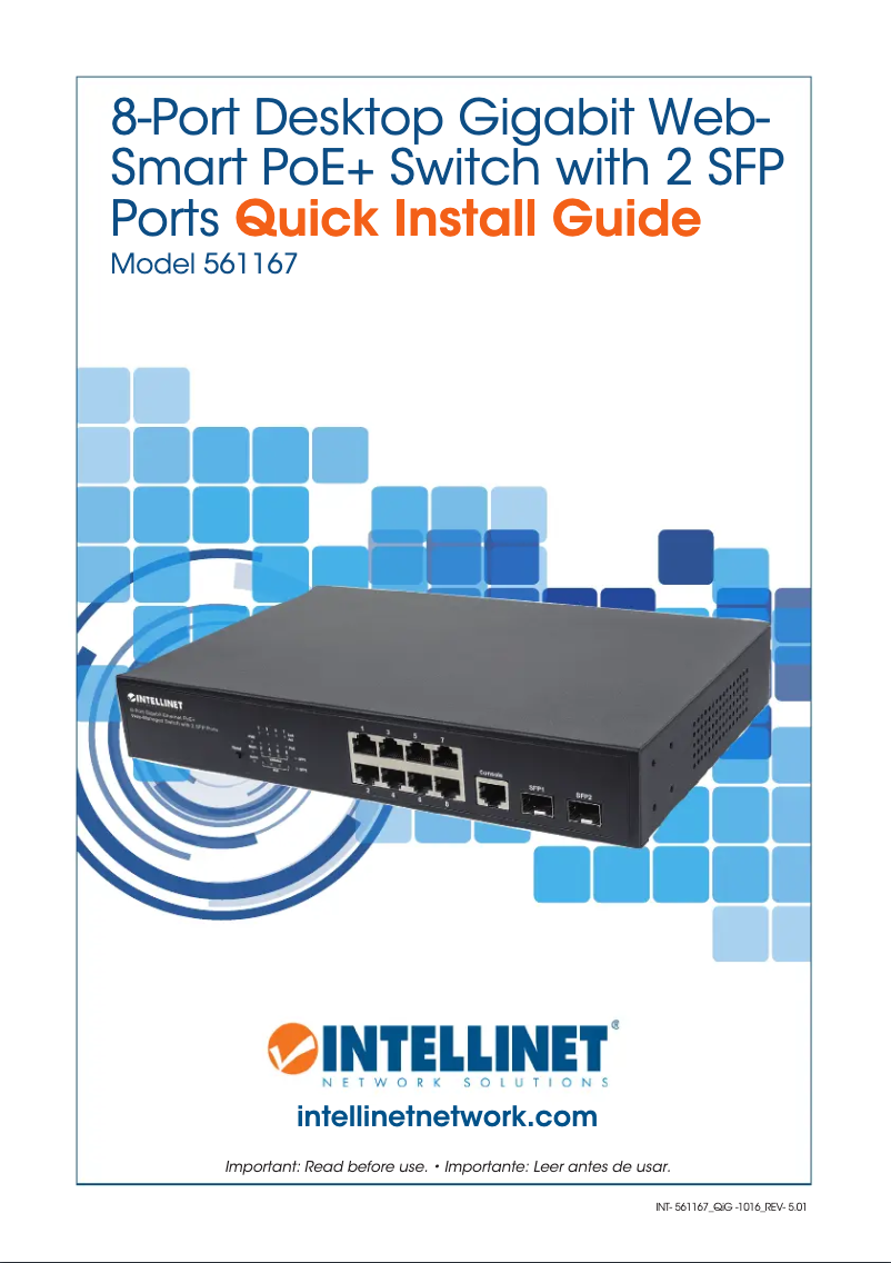 Página 1 del manual Manual de usuario Intellinet 561167